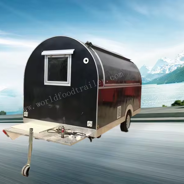 2024 new popular Food cart Snack Shop Machines Popular Street Fast Food Cart catering trailer for sale in America