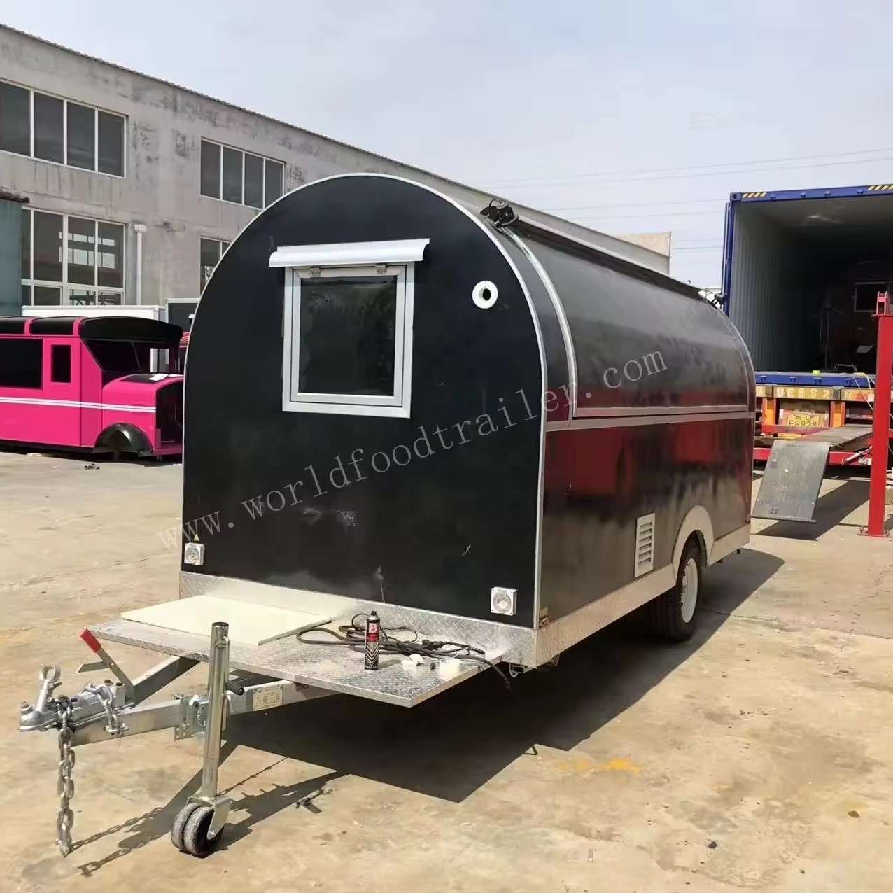 2024 new popular Food cart Snack Shop Machines Popular Street Fast Food Cart catering trailer for sale in America