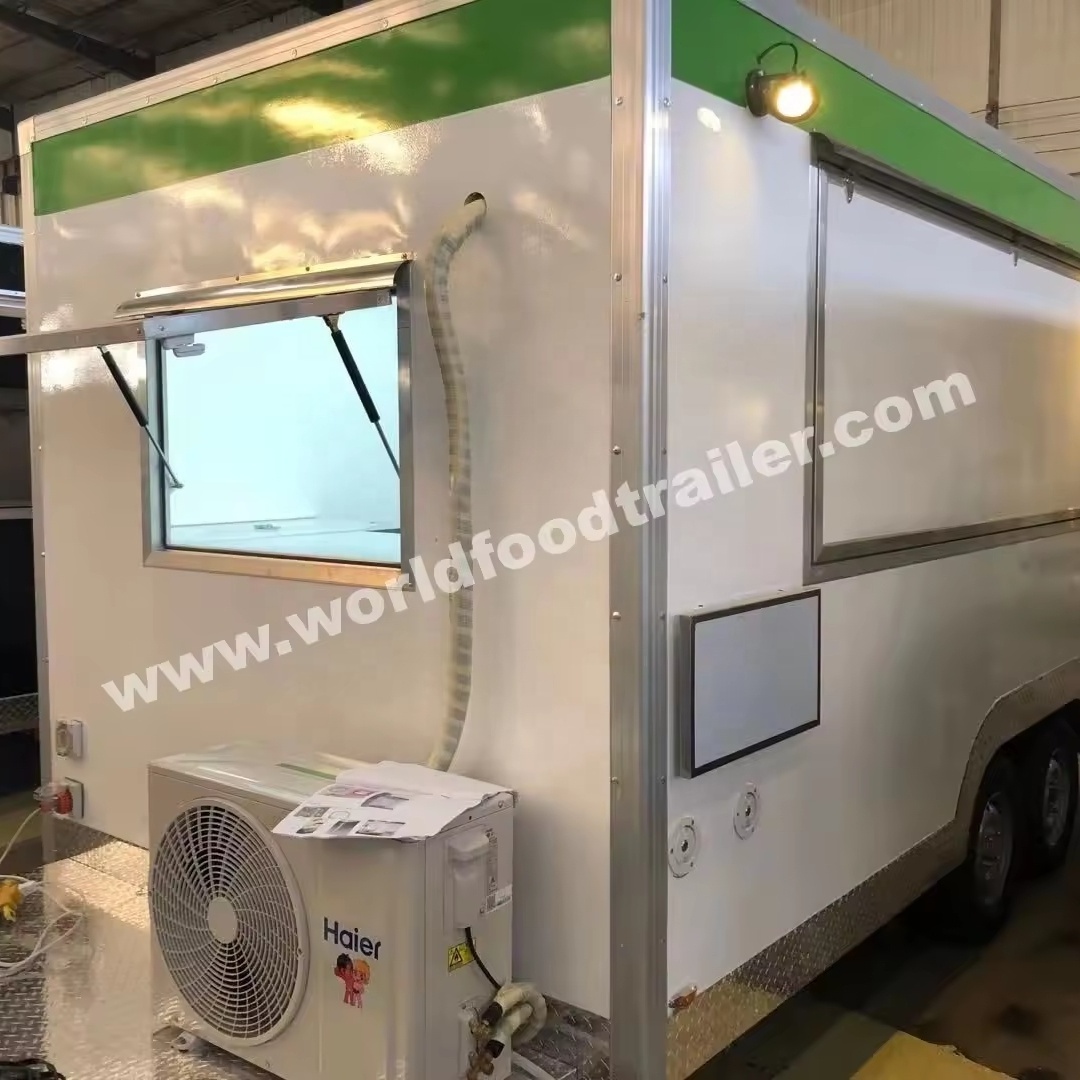 foodtruck foodtrailer Coffee Kiosk Snack Pizza ice cream bikes for sale street food cart commercial stainless steel food trolley