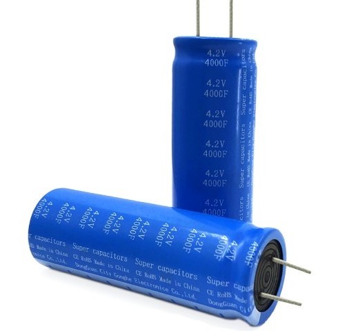 Graphene super capacitor 4.2v 4000f capacitor bank for solar energy system