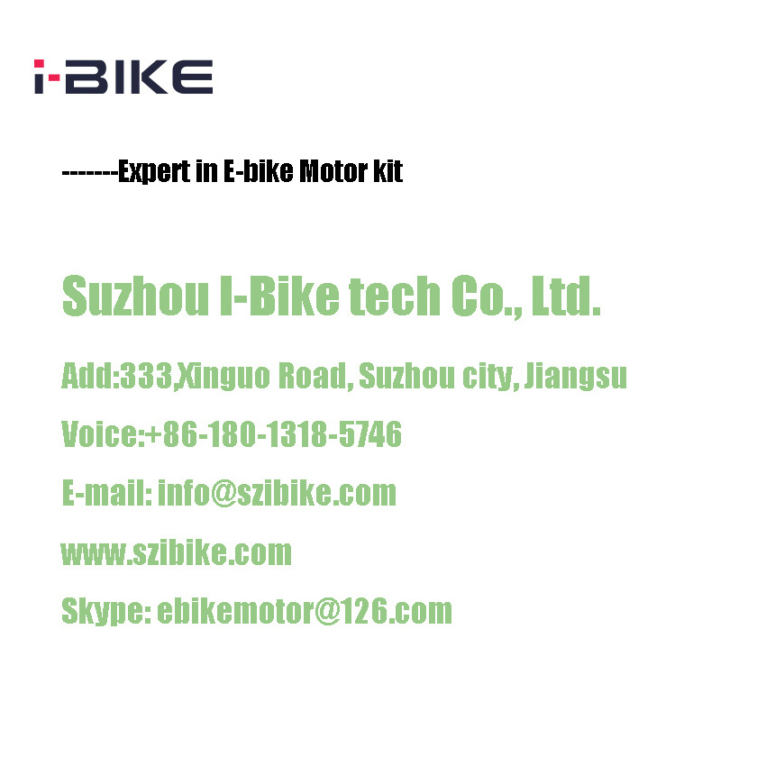 cheap price electric bicycle 36v 250w mid drive motor conversion kit from i-Bike