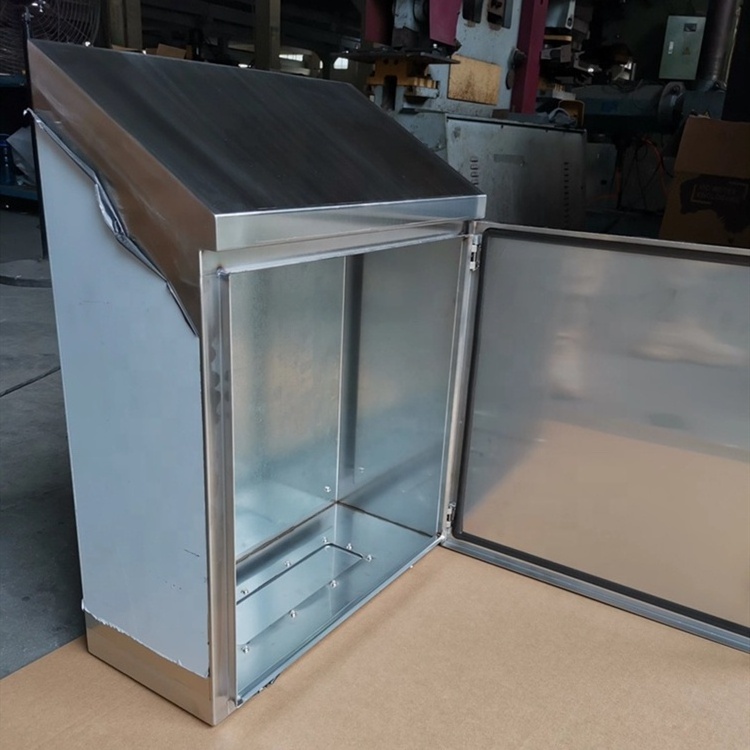 Stainless steel electric meter box covers