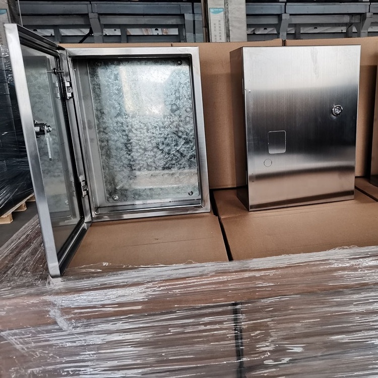 IP65 IP54 outdoor weatherproof stainless steel electrical cabinet aluminum enclosure steel sheet metal box