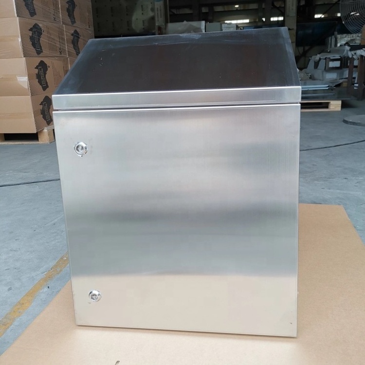 IP65 IP54 outdoor weatherproof stainless steel electrical cabinet aluminum enclosure steel sheet metal box