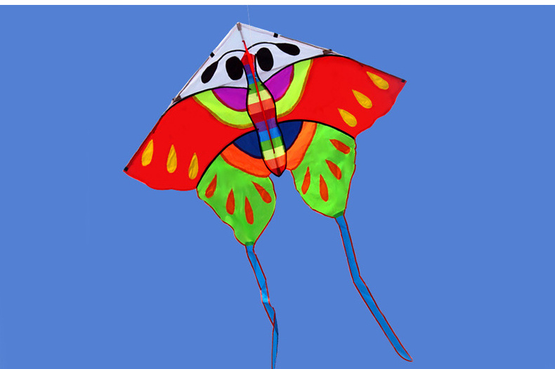 Outdoor big easy flying butterfly kite for sale