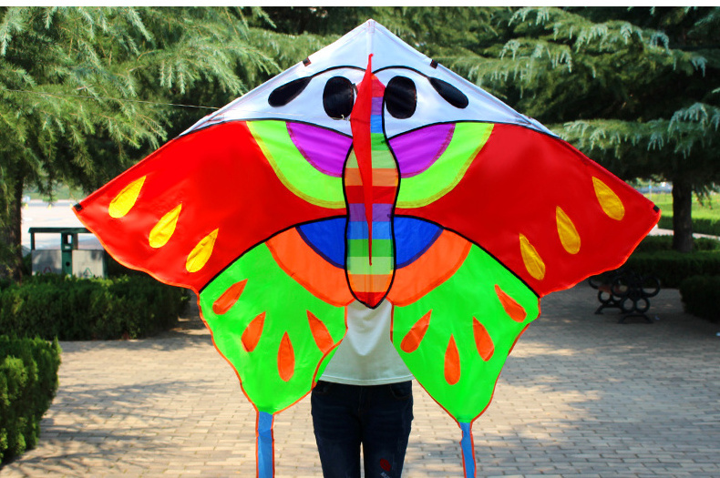 Outdoor big easy flying butterfly kite for sale