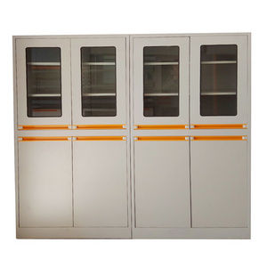 Manufacturer of laboratory drug and hemp cabinets, all steel drug cabinets, double lock reagent cabinets