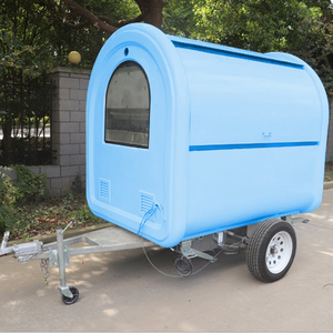 Cheap China Mobile Kitchen Ice Cream Bike Street Deep Fryer Fast Food Vending Cart/BBQ and Food Trailer for Sale