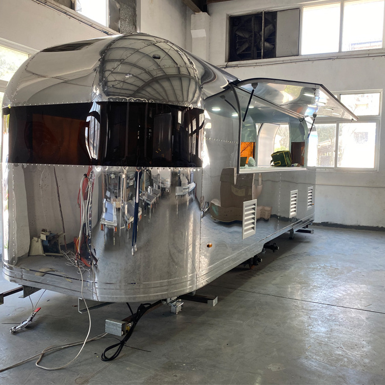 Airstream Outdoor Food Truck Container Catering Trailer