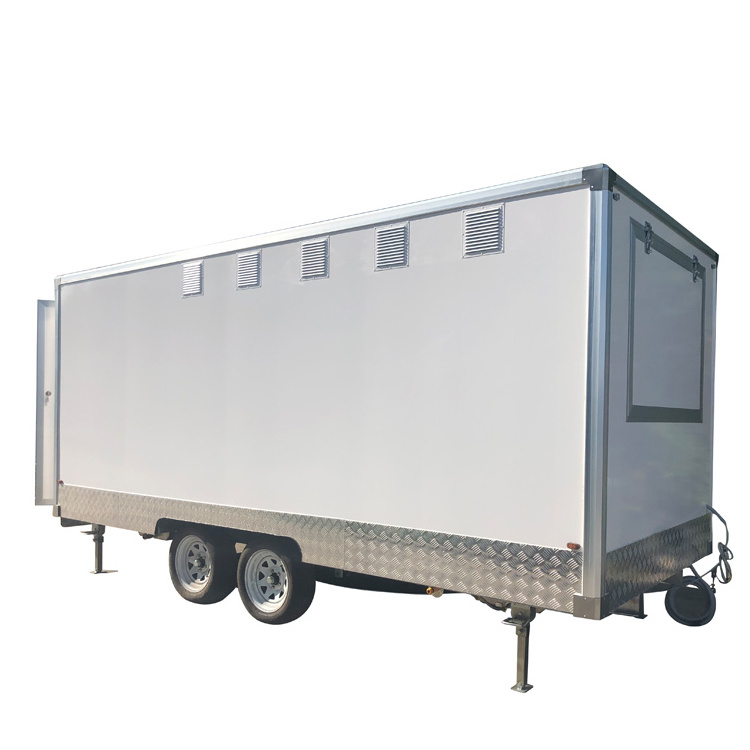 Best selling  Standard Concession Trailer Cart with Grill Fryer Cheap mobile Food Trailer Price For sale