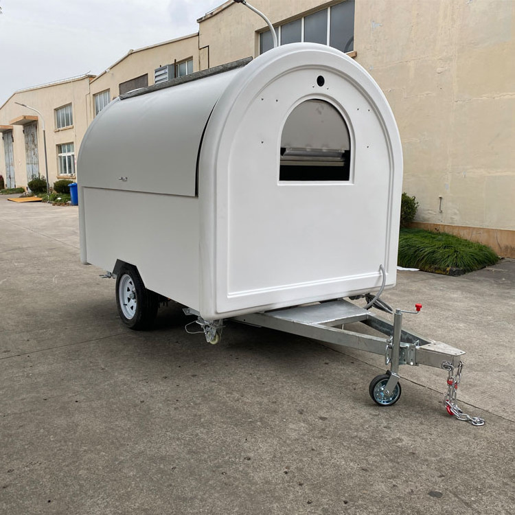 Wholesale Price Mobile Hotdog Food Trucks Mobile Ice Cream Food Truck Trailer Crepe Food Cart for Sale Frozen Car