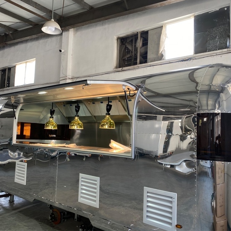 Airstream Outdoor Food Truck Container Catering Trailer