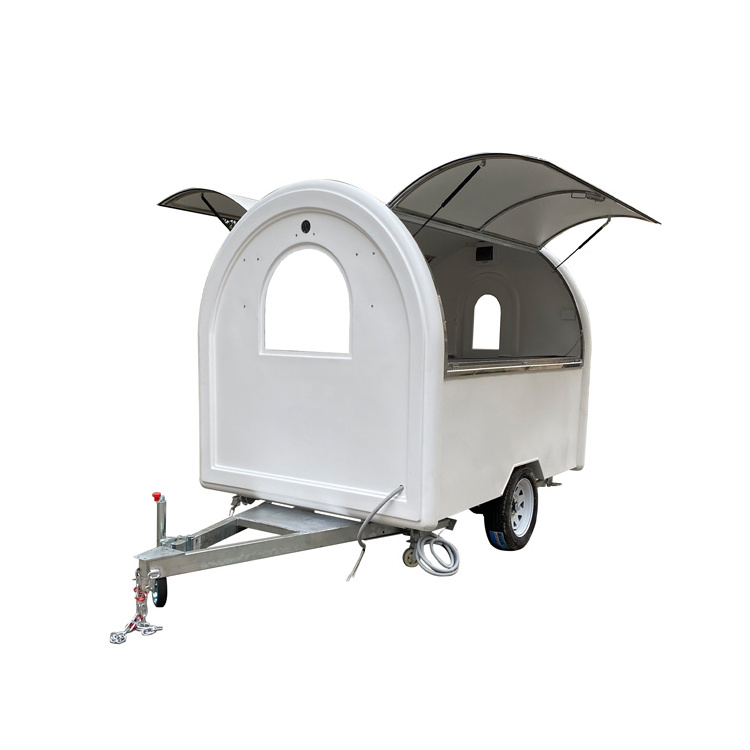 Wholesale Price Mobile Hotdog Food Trucks Mobile Ice Cream Food Truck Trailer Crepe Food Cart for Sale Frozen Car