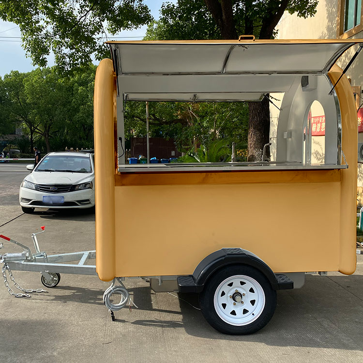 Cheap China Mobile Kitchen Ice Cream Bike Street Deep Fryer Fast Food Vending Cart/BBQ and Food Trailer for Sale