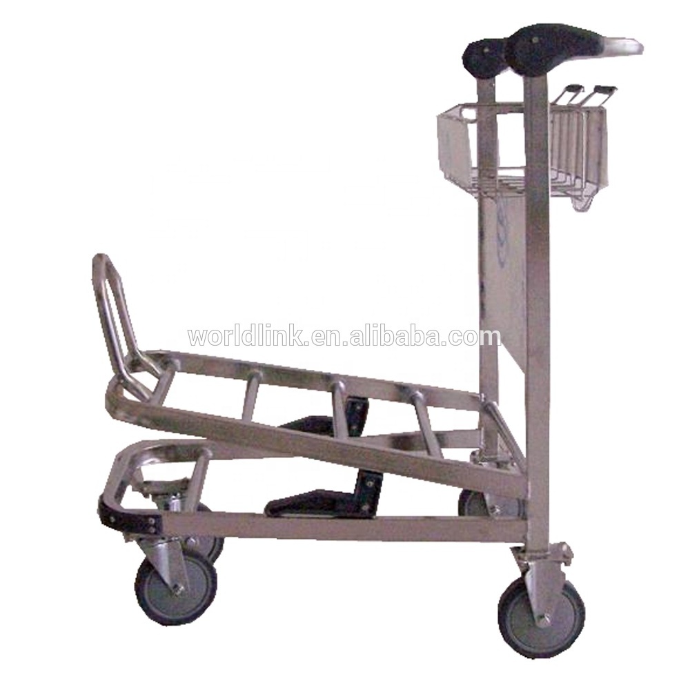 load 250kgs Airline Baggage Carts with High Quality airport trolley