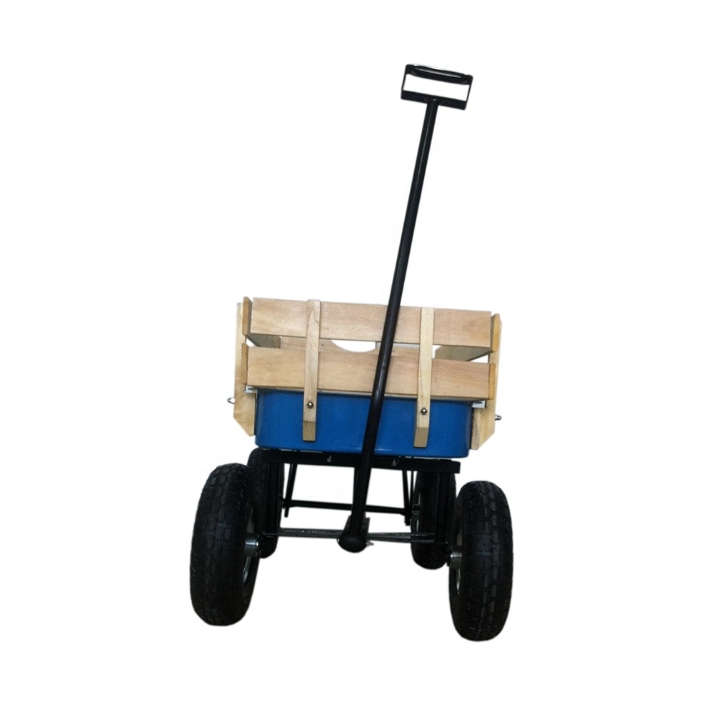 Wooden Tyre Beach Radio Flyer Kids Trolley