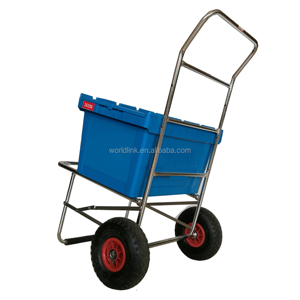 Steel Heavy Duty Tool Folding Fish Cart for sale