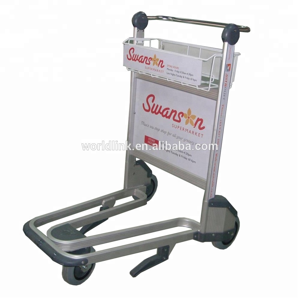 Carrier Hand Push Top Quality Transit Luggage Aircraft Trolley