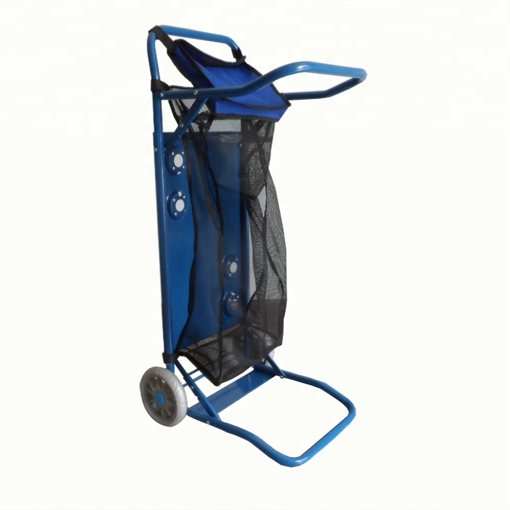 Suitable For Used In Beach Multifunctional  Folding Table Trolley