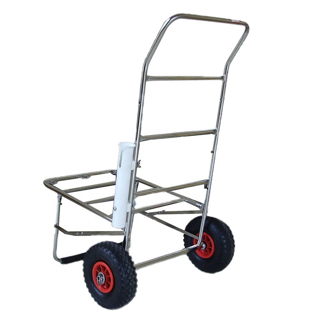 Steel Heavy Duty Tool Folding Fish Cart for sale