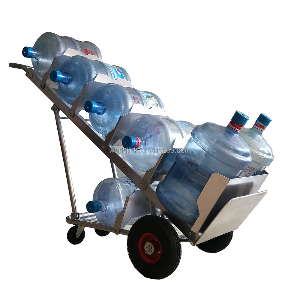 250kgs High Steel Foldable for 5 Gallon Water Bucket Cart