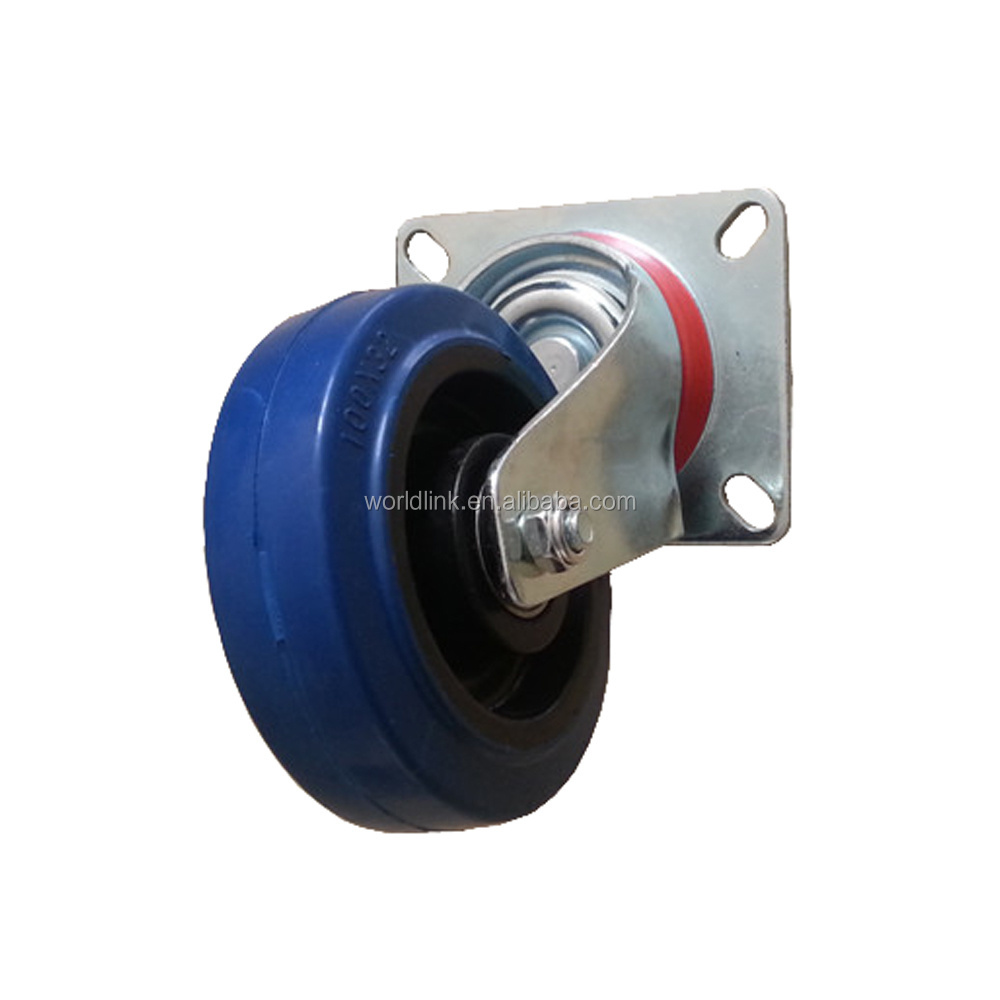 China supplier small rubber caster wheels