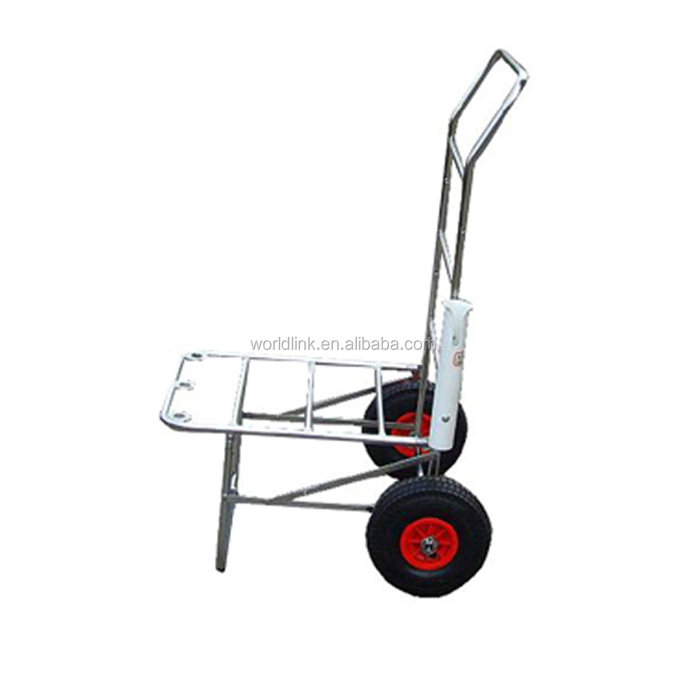 Hot Sale 250kgs Folding Beach Fish Stainless Steel Trolley