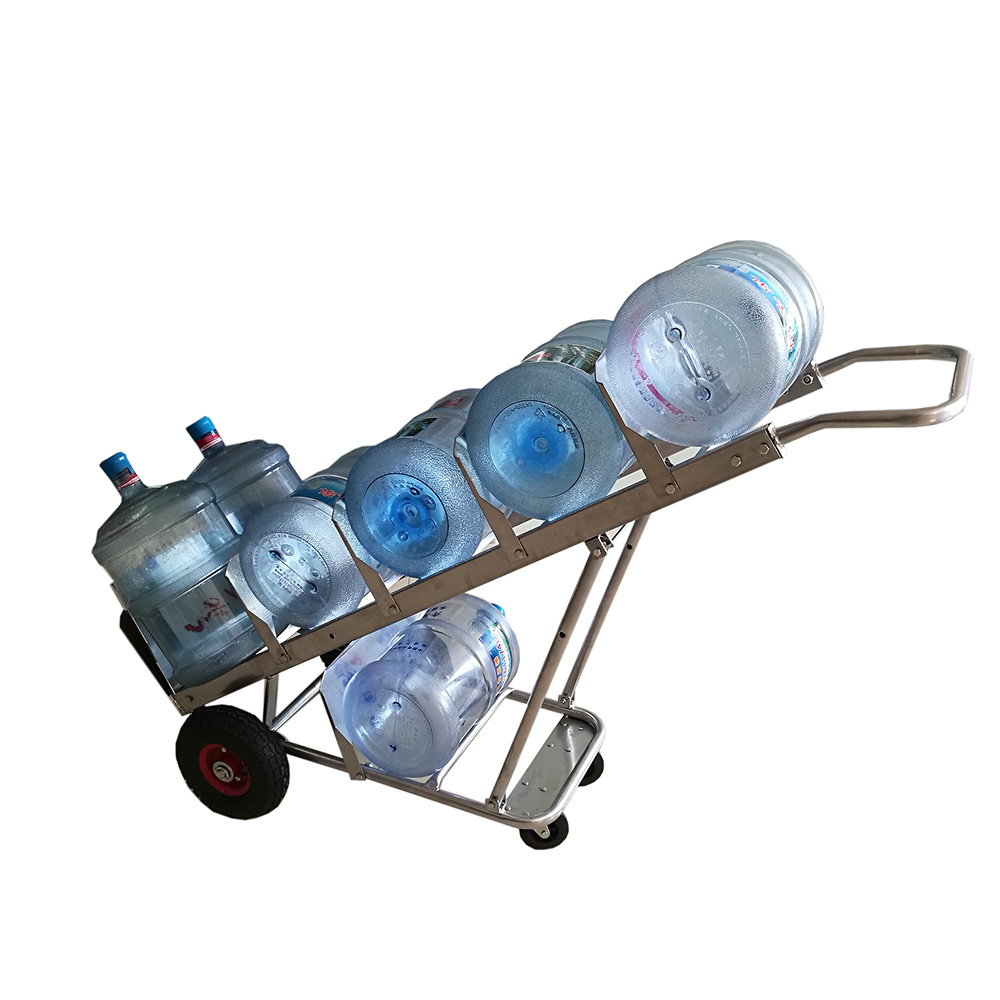 250kgs 5 Gallon Steel Collapsible Bottle Trolleys