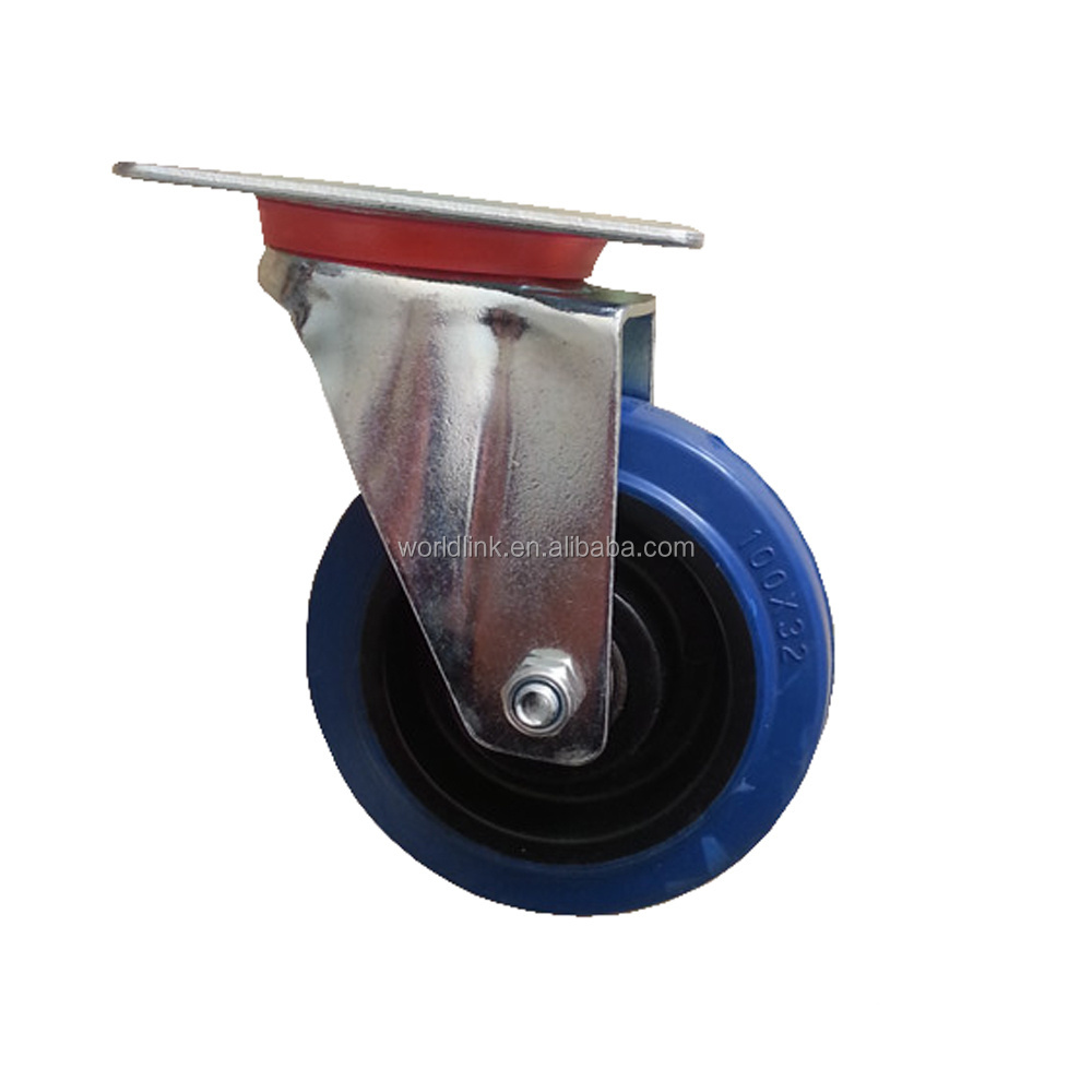 China supplier small rubber caster wheels