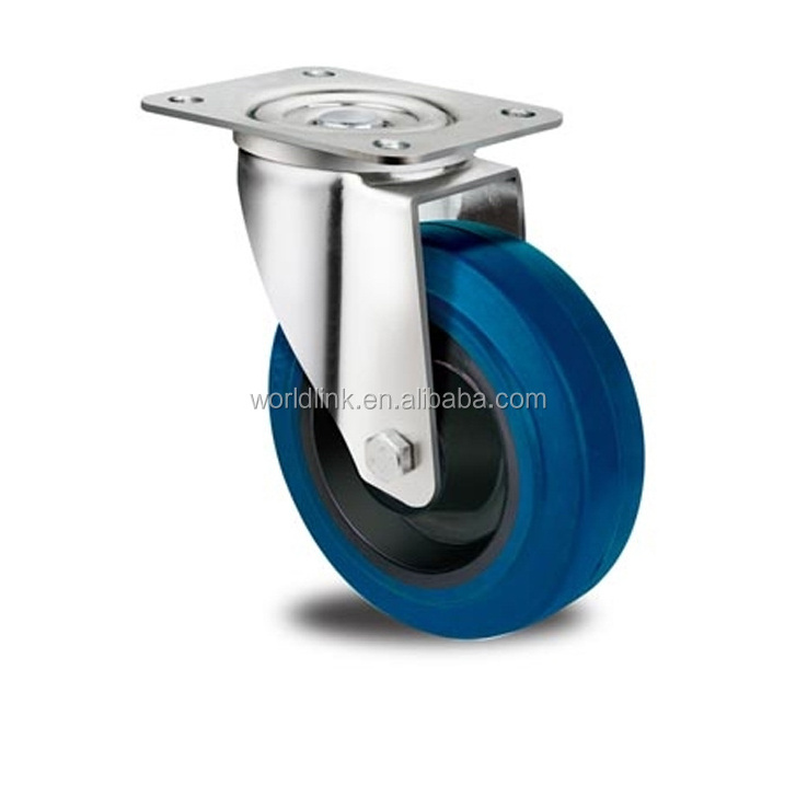 China supplier small rubber caster wheels