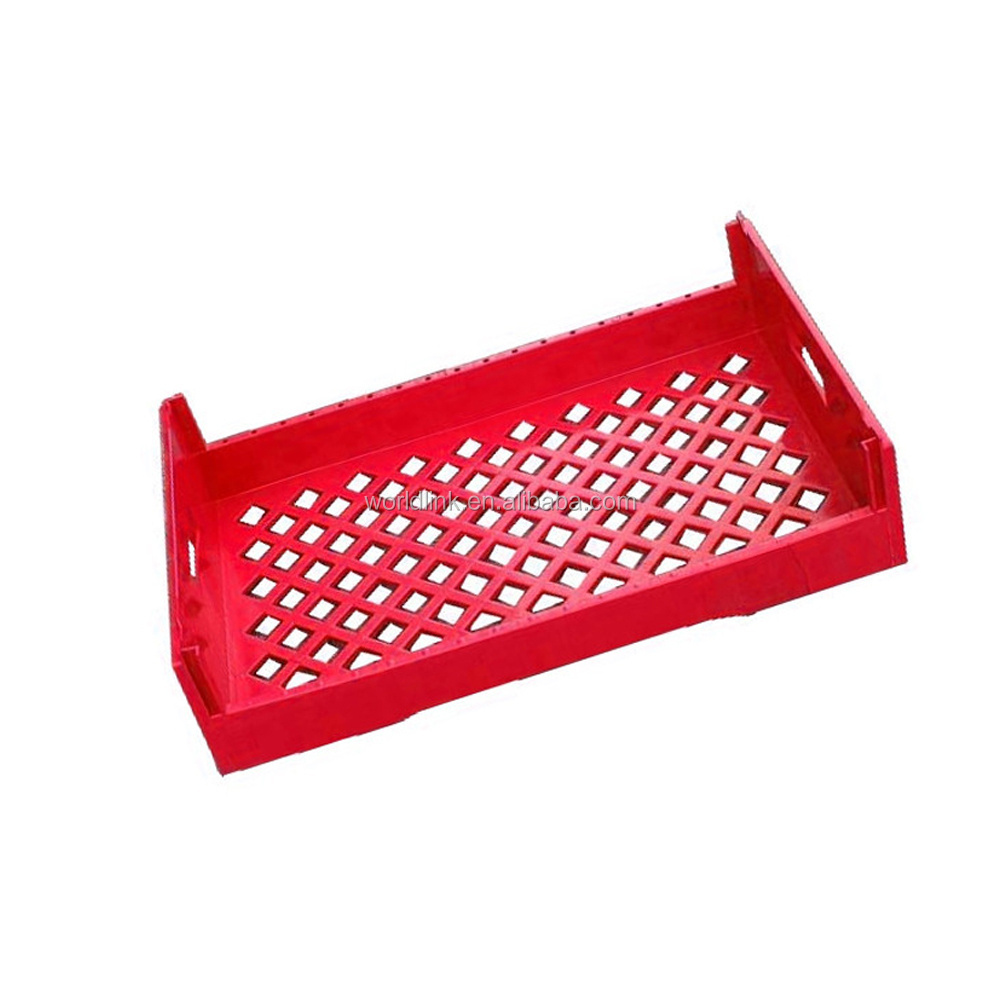 690x445x180mm Hot Sale Virgin HDPE Storage Plastic Bread Crate