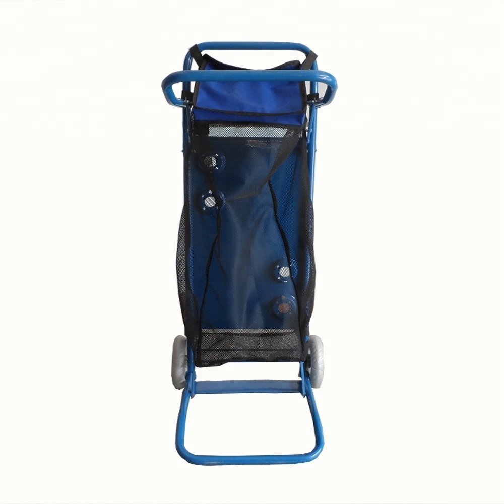 Suitable For Used In Beach Multifunctional  Folding Table Trolley