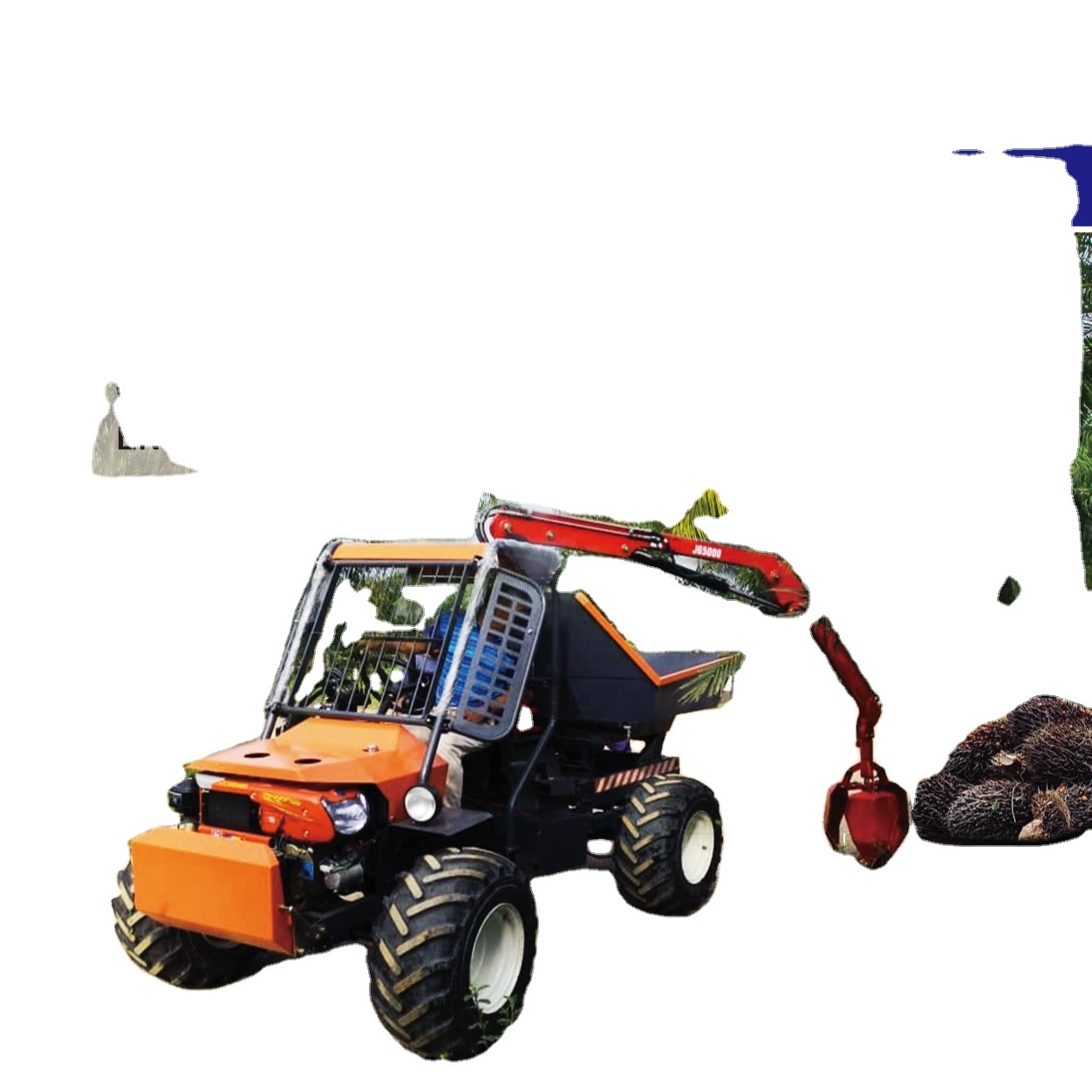 malaysia palm oil fruits transport dump track loader made in china cheaper powerplus mini crawl tractor