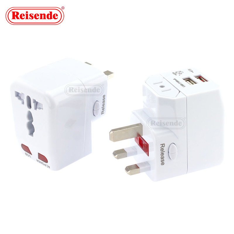 UK Sockets And Switches  2.1A Adapter Surge Protector All In One Universal Electrical Travel