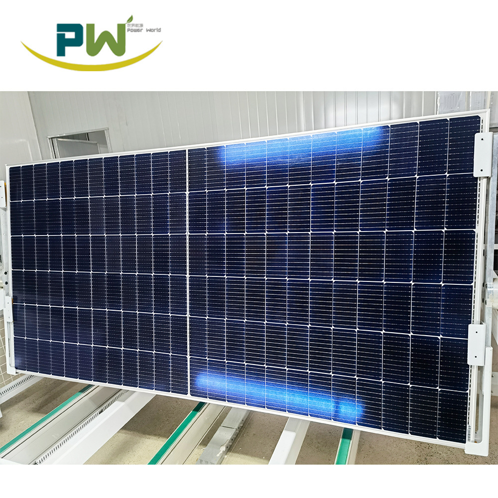 China Best 400W 500W 550W Solar Panel Monocrystalline Solar Panels 1000W Half Cell Solar Panel Kit For Homes