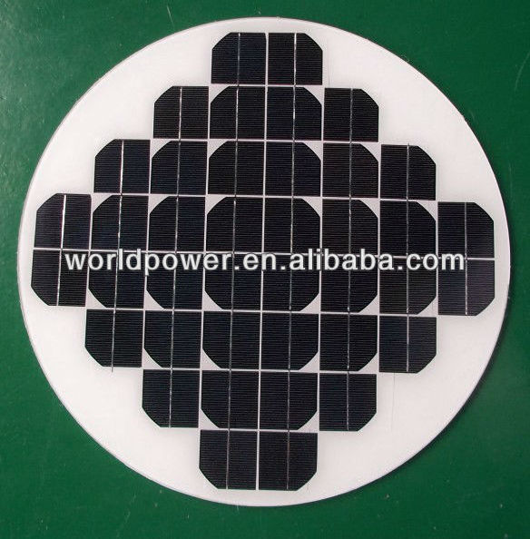 Small Size Round Solar Panel For Battery/Epoxy Sealed Solar Panel