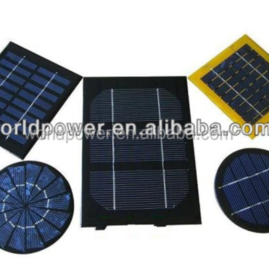 Small Size Round Solar Panel For Battery/Epoxy Sealed Solar Panel