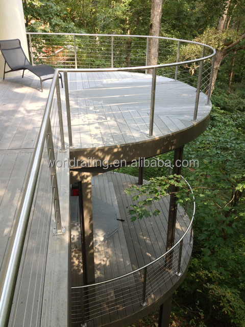 YL hot sales stainless outdoor balcony railing stainless steel balustrade