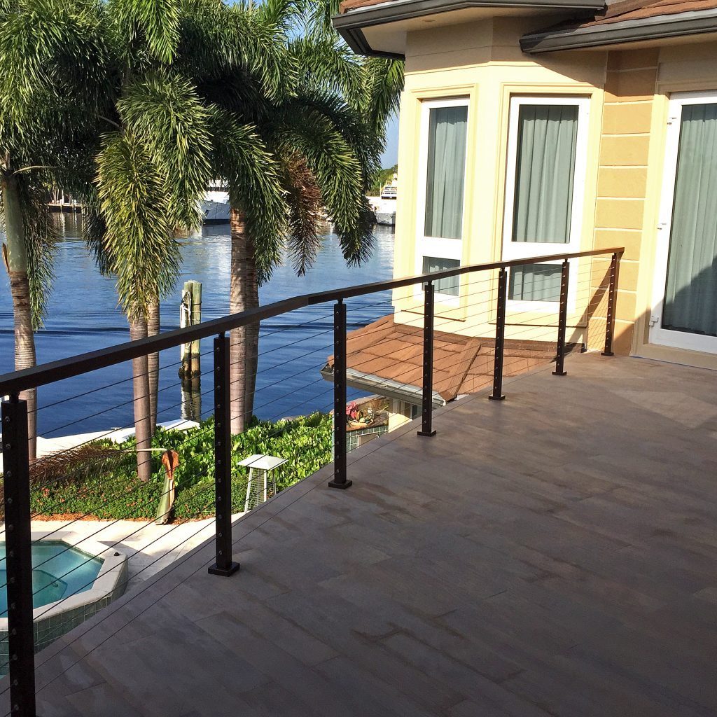 YL Top-ranked wire rope stainless railing balcony fencing 42