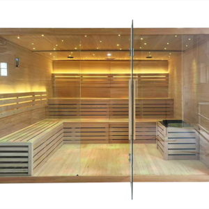 Verified manufacturer sauna and steam rooms 10 person sauna room and shower room