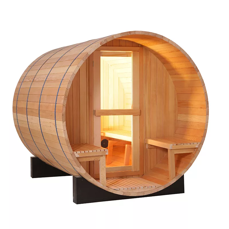 Finland outdoor Canada hemlock customized sauna room for sale