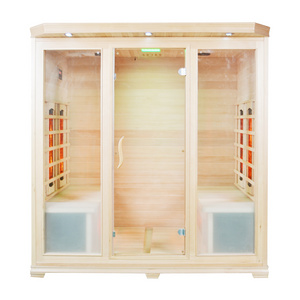 Indoor Sauna4 Person New Style Customized Size 2 Person Indoor Infrared Sauna