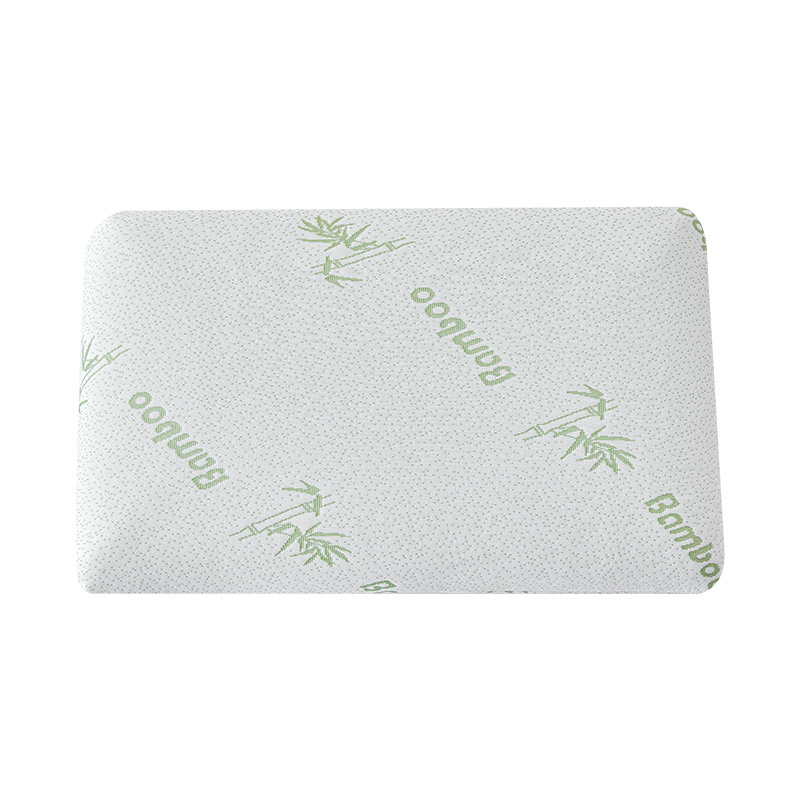 Custom Memory Foam Fill Hot Sale Queen Aloe Vera Bamboo Cover Bread Memory Foam Pillow