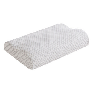 Breathable Therapeutic Ergonomic Side Sleeper Orthopedic Contour Wave Shape Memory Foam Pillow