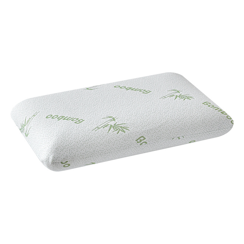 Custom Memory Foam Fill Hot Sale Queen Aloe Vera Bamboo Cover Bread Memory Foam Pillow