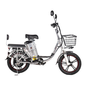 Powerful Aluminum Alloy Delivery Electric Bicycle 60V Lithium Battery Excellent Shock Absorption Electric Sepeday Skuter Bike