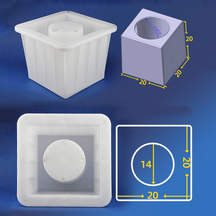 High Quality Light Weight Plastic Cement Concrete Brick Mold Hollow Interlocking Block Mould