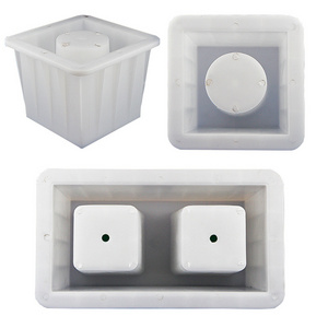 High Quality Light Weight Plastic Cement Concrete Brick Mold Hollow Interlocking Block Mould