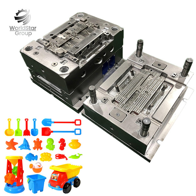 china mould manufacturer custom precision kids beach toy making plastic injection sand molds toys