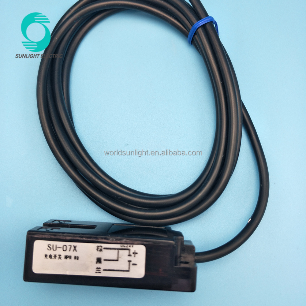 SU-07X 7mm NPN NO 10-30vdc U type Inductive Proximity Photoelectric sensor Optoelectronic Switch